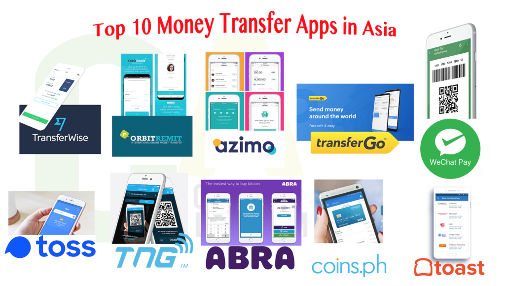 TOP 10 MONEY TRANSFER